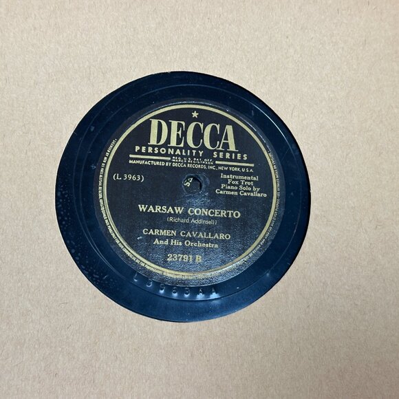 Vintage 78 RPM Record Album Book w/ 10 Shellac Discs Red Embossed VG ENGLISH - Picture 9 of 13